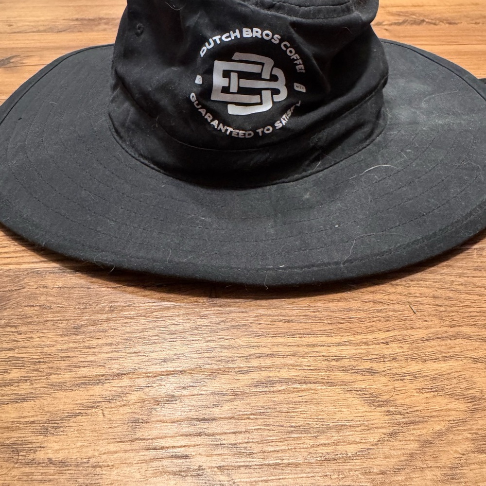 Dutch Bros Black sunhat